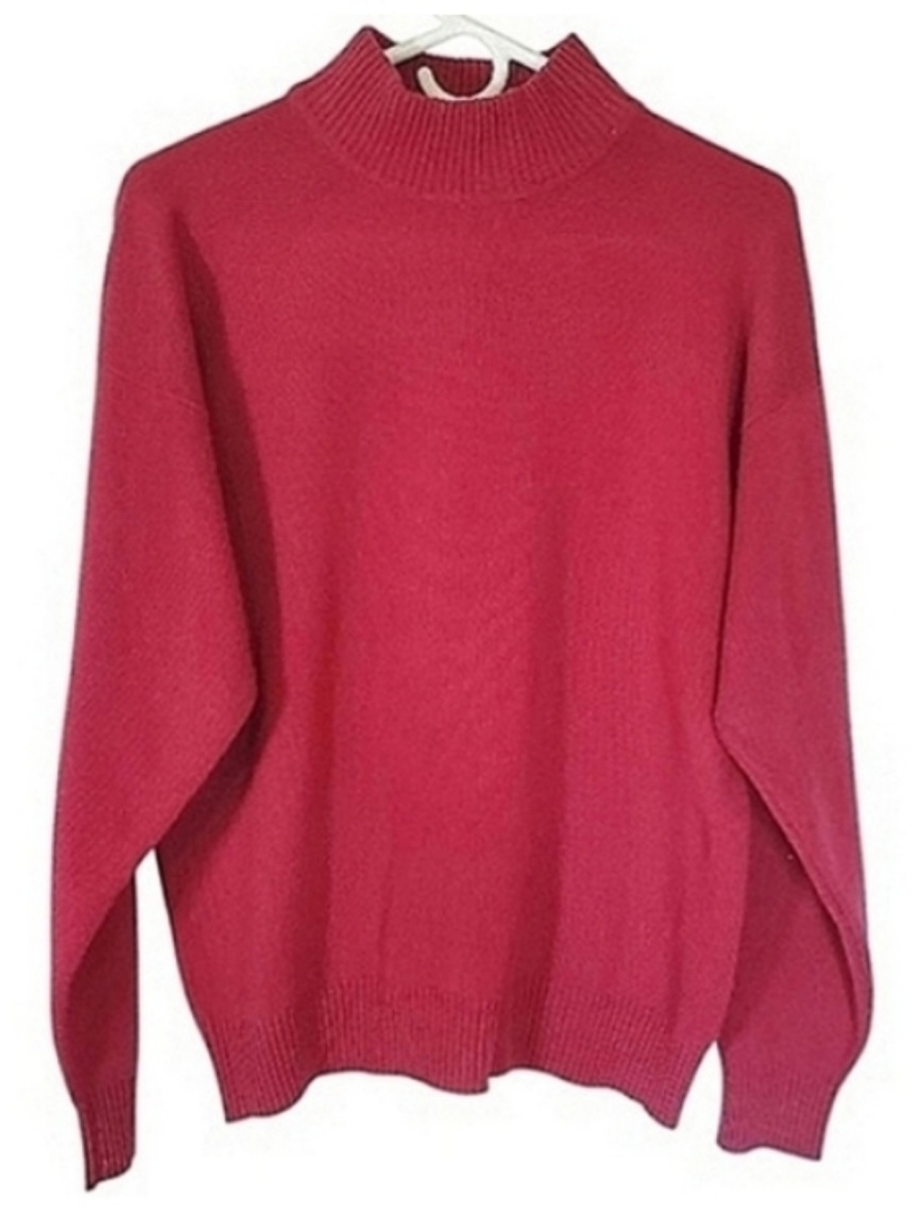 7100 * Charter Club 100% Cashmere Sweater Red Size M
